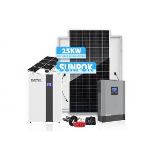 Efficient Hybrid Solar System Kit Sustainable Power Solution