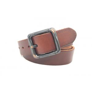 100% Pure Cow Leather Men's Casual Pin Buckle Belt