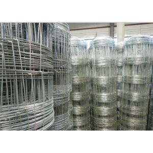 China Galvanized Grassland Farm Fence / Field Fence Wire For Sheep And Cattle supplier