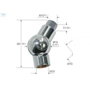 Adjustable Track Light  Lamp Swivel Joint / Brass Knuckle JointΦ19 * 39 Mm