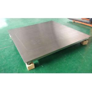 Battery Power Floor Weighing Scales Tcs Electronic 1000 Kg Stainless Steel