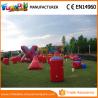 Customized Color Inflatable Air Bunker 0.6mm PVC Tarpaulin Paintball Inflatable