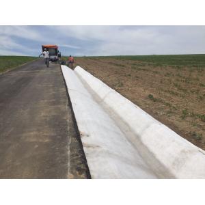 White Geosynthetic Cementitious Composite Mat GCCM 13mm for Slope Protection
