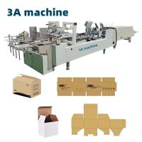 China Net Weight About 1300kg CQT-800WK-2 Corrugated Carton Box Folding Machine Gluer Machine on sale