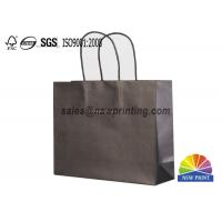 China Twisted Paper Handle Fashion Clothing Paper Bags Logo Printed Retail Shopping Bags on sale