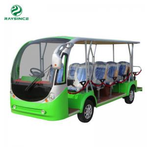Wholesales price city bus New Energy sightseeing car with enclosed door