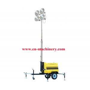 China Light Tower Waterproof Outddoor portable diesel Portable Led Light supplier