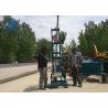 Portable water drilling machine, can drill 100m depth, 300mm diameter, blue,