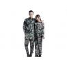 Long Sleeve Waterproof Army Military Uniforms , Medium Thickness Army Camouflage