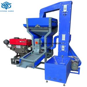 China 22HP Diesel Engine Commercial Rice Mill Machine 650kg Per Hour supplier