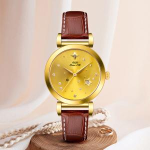 2022 Daily Dressed Romantic Style Stainless Steel Quartz Watch Fit For Women