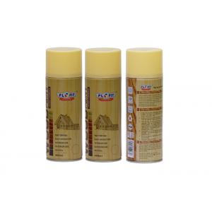 China Decorative Wood Finish Spray Paint Hard Wearing , Gold Lacquer Spray Paint For Wood supplier