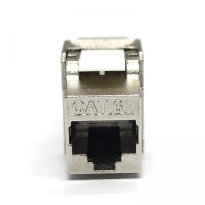 FTP RJ45 180 Degree Toolless Network CAT6 Keystone Jack CAT6A CAT7 Zinc Alloy Shielded