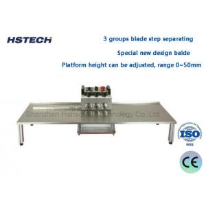 3 Groups Blade PCB Depanelizer Low Force Stress For LED Strip Light HS-F306