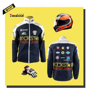 Customized S/M/L/XL Nascar Racing Jacket with Retro Classic Design and OEM Logo Patch