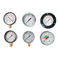 China -76cmHG - 1500Psi Pneumatic Air Pressure Gauge,Pressure Manometer 40mm-150mm Dial Size on sale