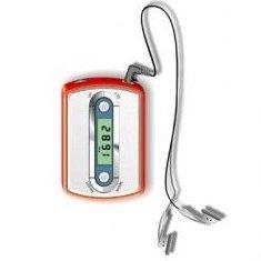 Calorie and distance counter FM radio electronic pedometer SP-0123 with step counter