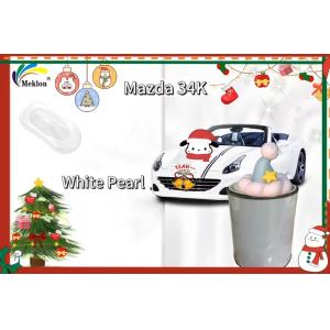 34K White pearl Refinish Car Paint High Resistance Suitable For Angkesela Auto