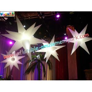 China Inflatable Star Decoration with led light or common light (white color) for Exhibition supplier