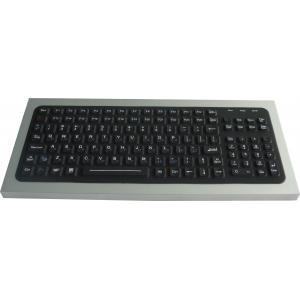 China IP68 washable silicone industrial desktop keyboard with numeric keypad supplier