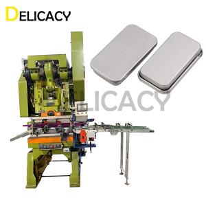 Efficient And Automated Dental Floss Tin Box Production Line 70CPM Max Feeding Speed