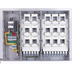 China Single Phase Electric Meter Box Anti - Flaming 15 Way Use In Electronic Project supplier