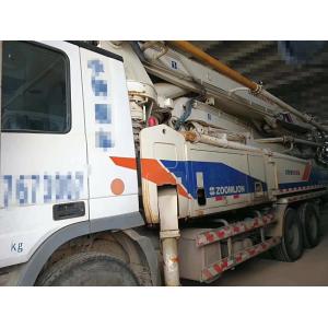 China Cylinder Type Structure Zoomlion 47m Used Concrete Pump Second Hand Construction Machinery wholesale