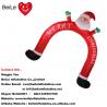 Hot commercial beautiful outdoor christmas man arch for decoration