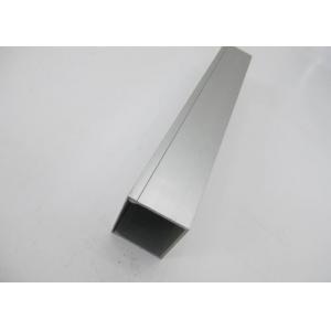 China Silver Exterior Anodized Aluminium Extrusion Profiles For Horse / Cattle Fence supplier