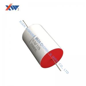 China 250VDC 18uF Mkp Film Capacitor , Axial Film Capacitor For Speaker supplier