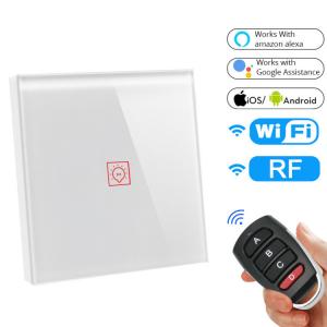 China Glomarket Zigbee Smart Light Touch Glass Screen Wireless Switch 110-250V 10A Electrical Power Smart Home Device supplier