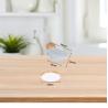 Plastic Recessed Mounted Table Power Socket with USB A+C Charging Ports