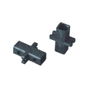 China MTRJ single mode / Multiple mode black fibre optic adapter with CE certificate supplier