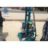 Portable water drilling machine, can drill 100m depth, 300mm diameter, blue,