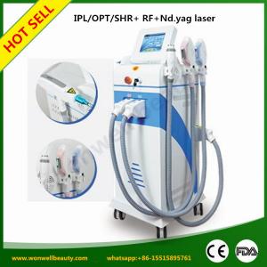 China Super Quality Unique SHR IPL+Yag Laser+Fractional RF 4 in1 best beauty equipment supplier