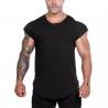 Muscle Fitness high quality soild color Cotton shirts Men sports T-shirt