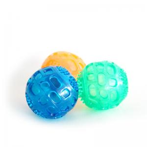 Bite Sound Dog Toys Bite Resistant Elastic Extra Large Indestructible Dog Ball Multicolor