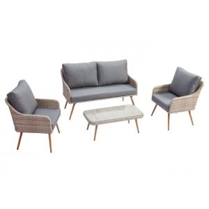 Patio Poly PE Rattan Weave Lounge Sofa Outdoor Garden Furniture