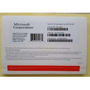 China Original Win 7 Pro OEM Product Key 32 Bit Sp1 Media Key Code License English supplier