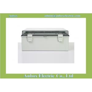 400x300x170mm ip66 PC clear switch box with lock
