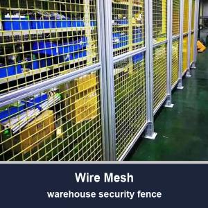 China Wire Mesh Security Fence Aluminium Alloy Safety Fence Warehouse Fence supplier
