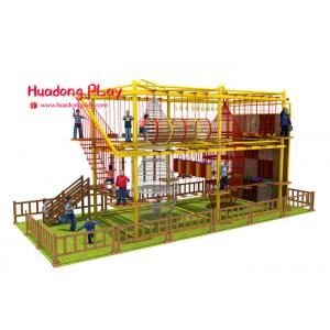 Kindergarten Indoor Adventure Playground , Fun Indoor Playground Climbing Frames