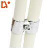 Chrome Plating HJ-11 Sheet Metal Joints Metal Lean Pipe Connector Tube Clamp in 2.3mm Thickness for Lean Pipe Rack System