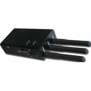 Lightweight Cell Phone Frequency Blocker , 500mw Handheld Cell Phone Jammer