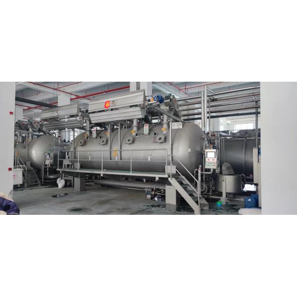 High Efficiency HTHP Yarn Dyeing Machine Full Automatic Control System