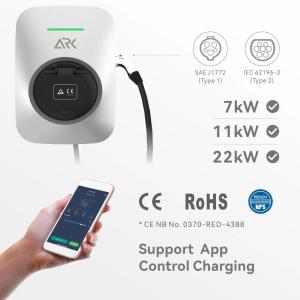 China 7.5kwタイプ2のソケットが付いている速いEVの充電ユニットのWallboxの場所 wholesale