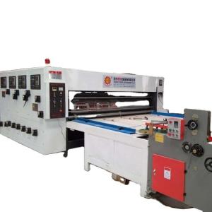 China 2800mm Semi Automatic Corrugated Carton Box Flexo Printing Machine Slotter and Die Cutter supplier