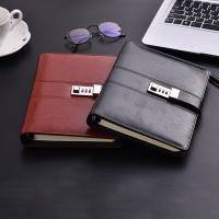 China A5 CODE BOOK NOTEBOOK WITH LOCKING LEDGER CARD CARD CODE BOOK LOOSE-LEAF SECRET DIARY on sale