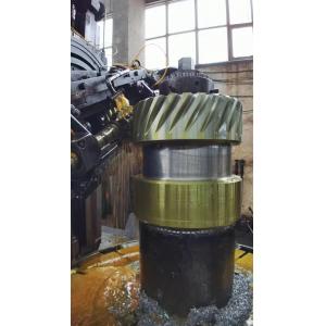Transmission Double Helical Gear Pinion Hobbing Services 70mm ISO 8