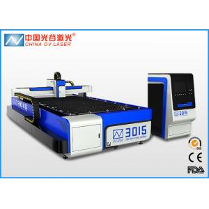 China IPG Fiber 3mm Stainless Steel Laser Cutting Machine , 500 Watt Sheet Metal Cutter supplier